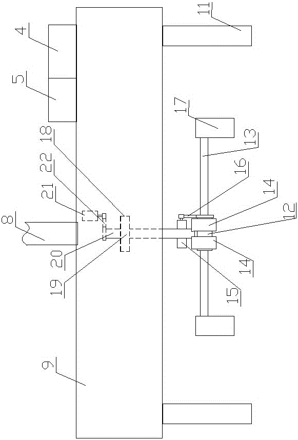 A heavy-duty comprehensive lifting and transferring device for the middle link of the logistics network