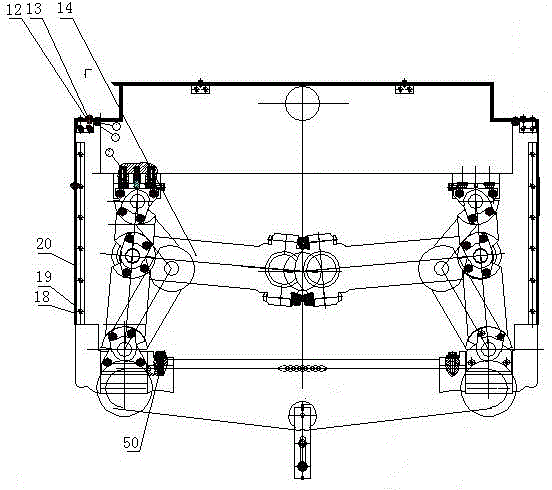 Swing stem shield device for die-cutting machine