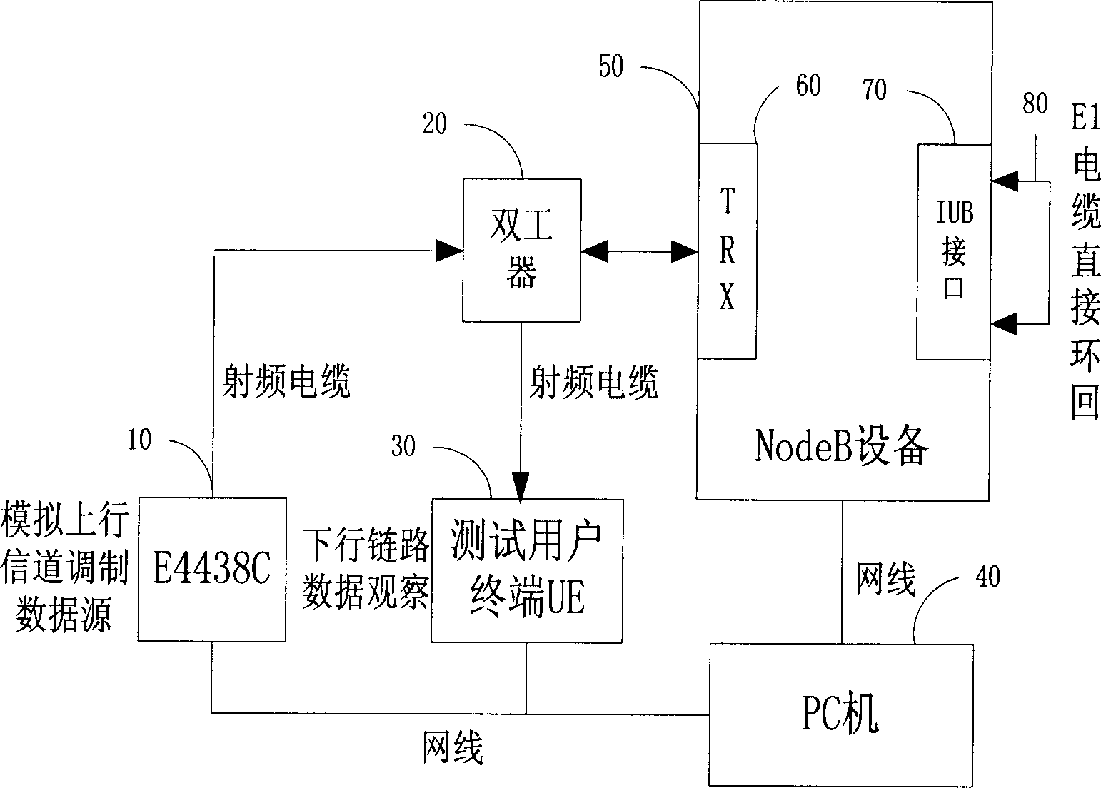 System for conducting volume detection to base station apparatus and detection method thereof