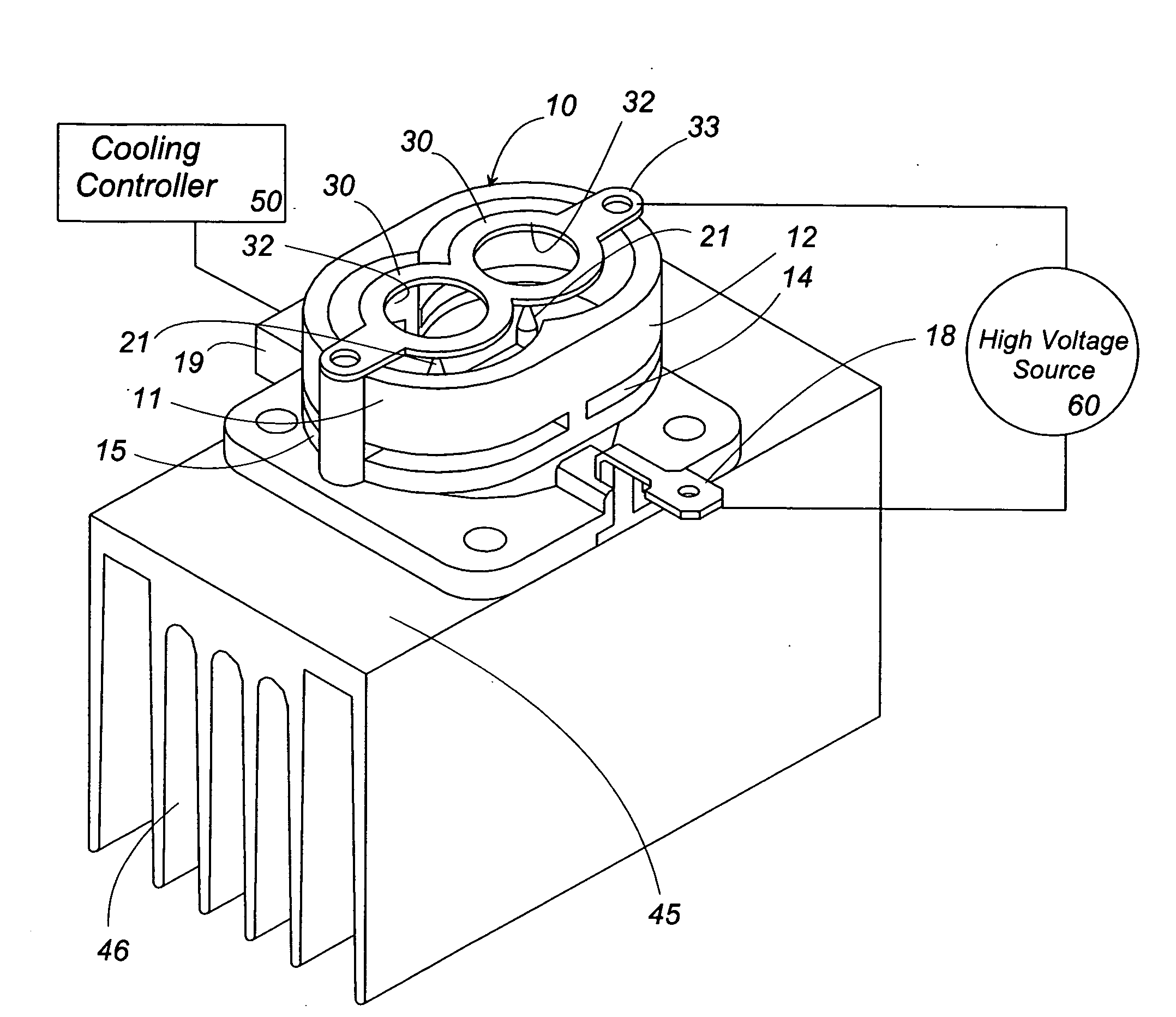 Electrostatically Atomizing Device