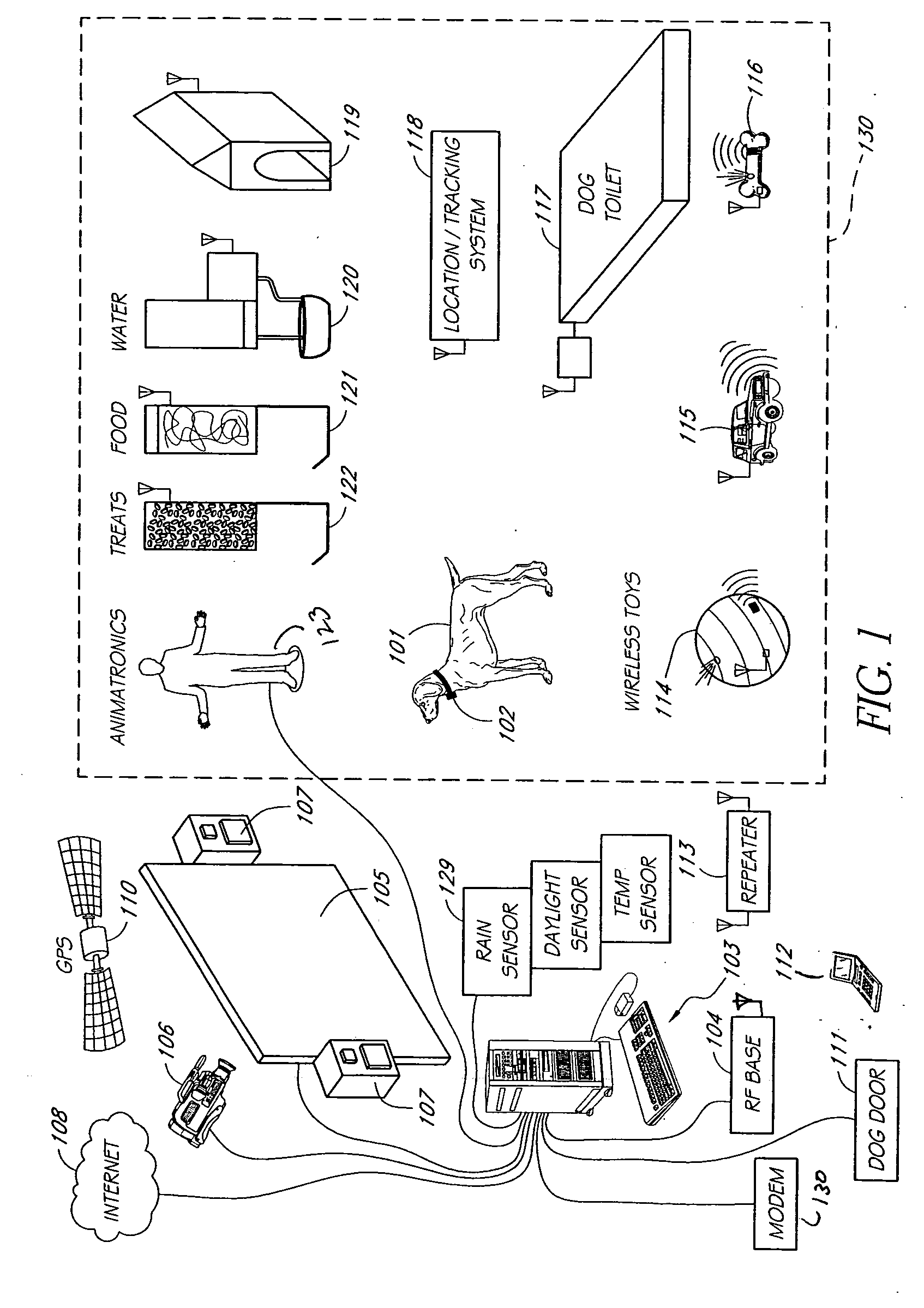 System and method for computer-controlled pet water dispenser