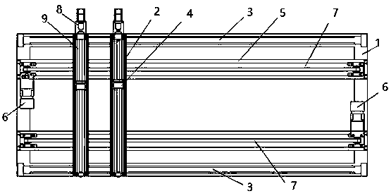 Manipulator moving mechanism and detection equipment installation system containing moving mechanism