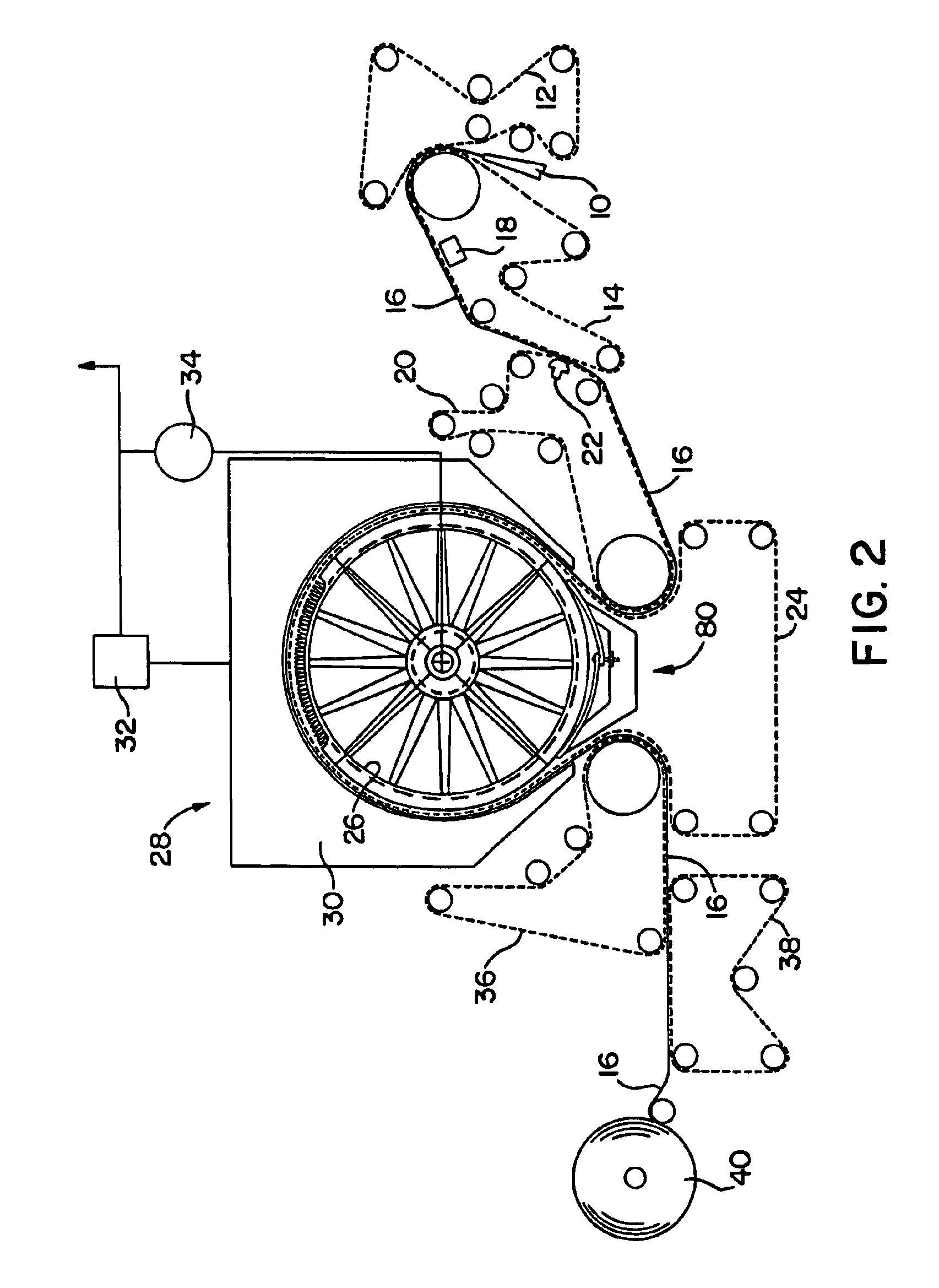 Through-air dryer assembly