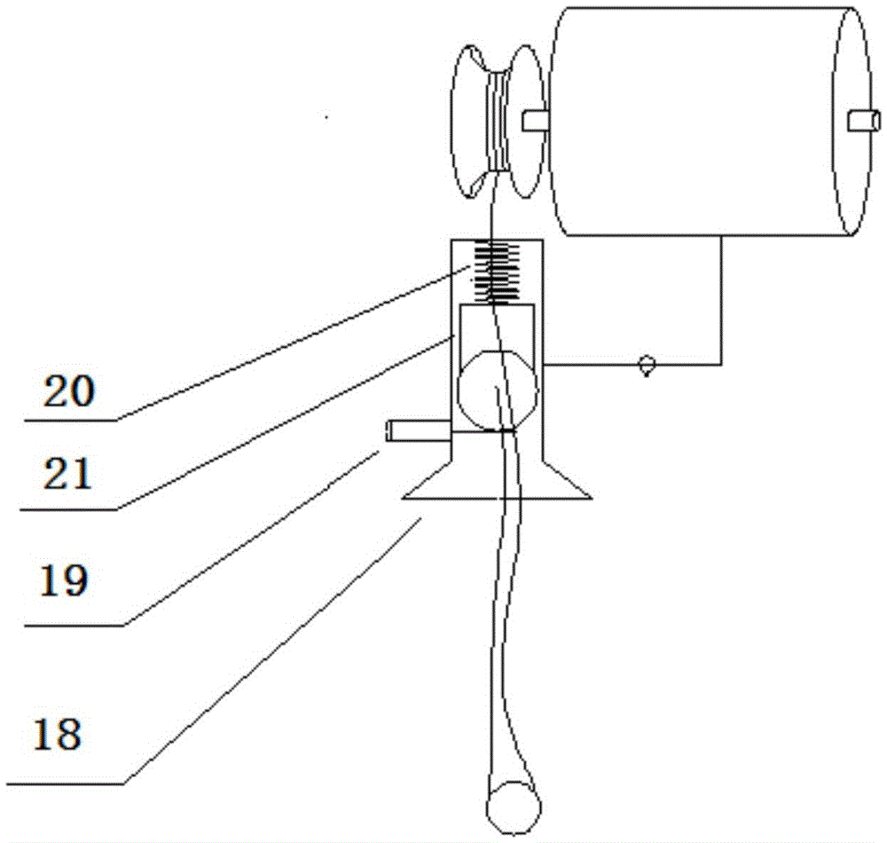 Rapid take-off and landing device for aircraft