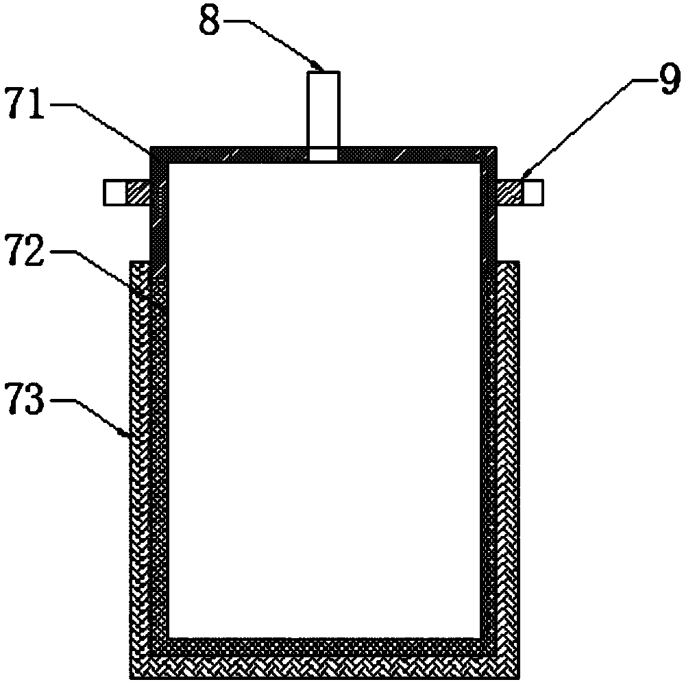 Dedusting device for production of microcrystalline waterproof agents