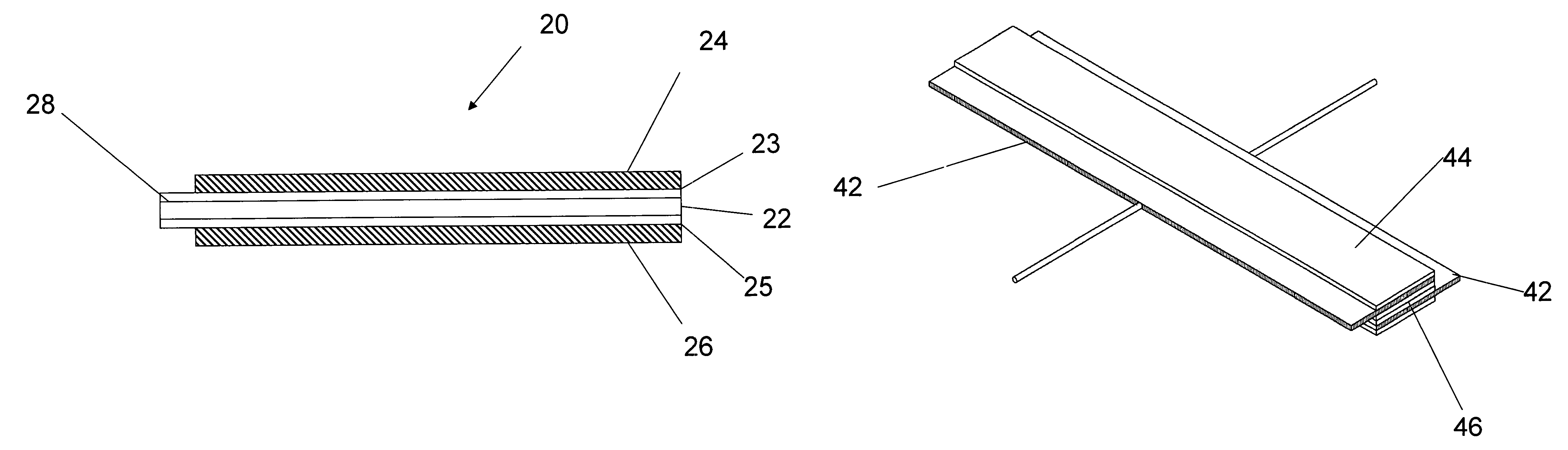 Flexible dielectric film and method for making