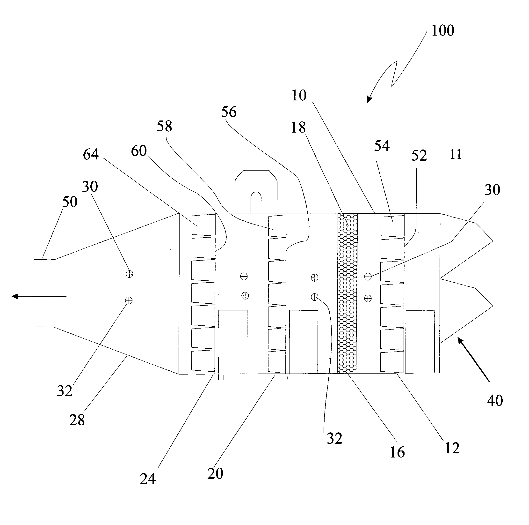 System for inlet air mass enhancement