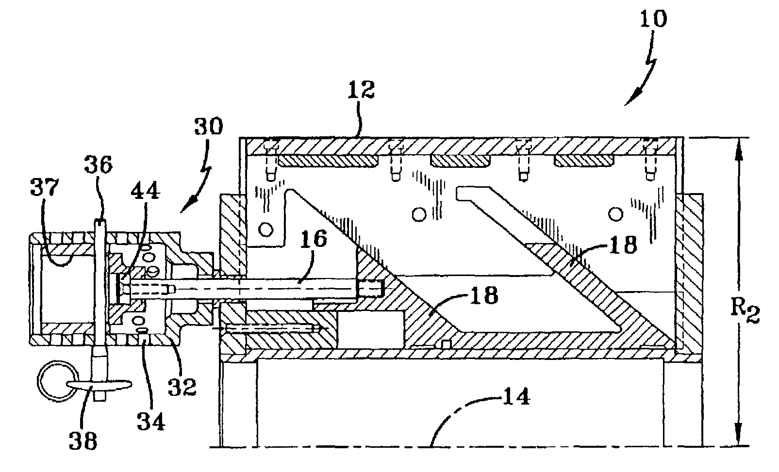 Universal spacer for tire building drum