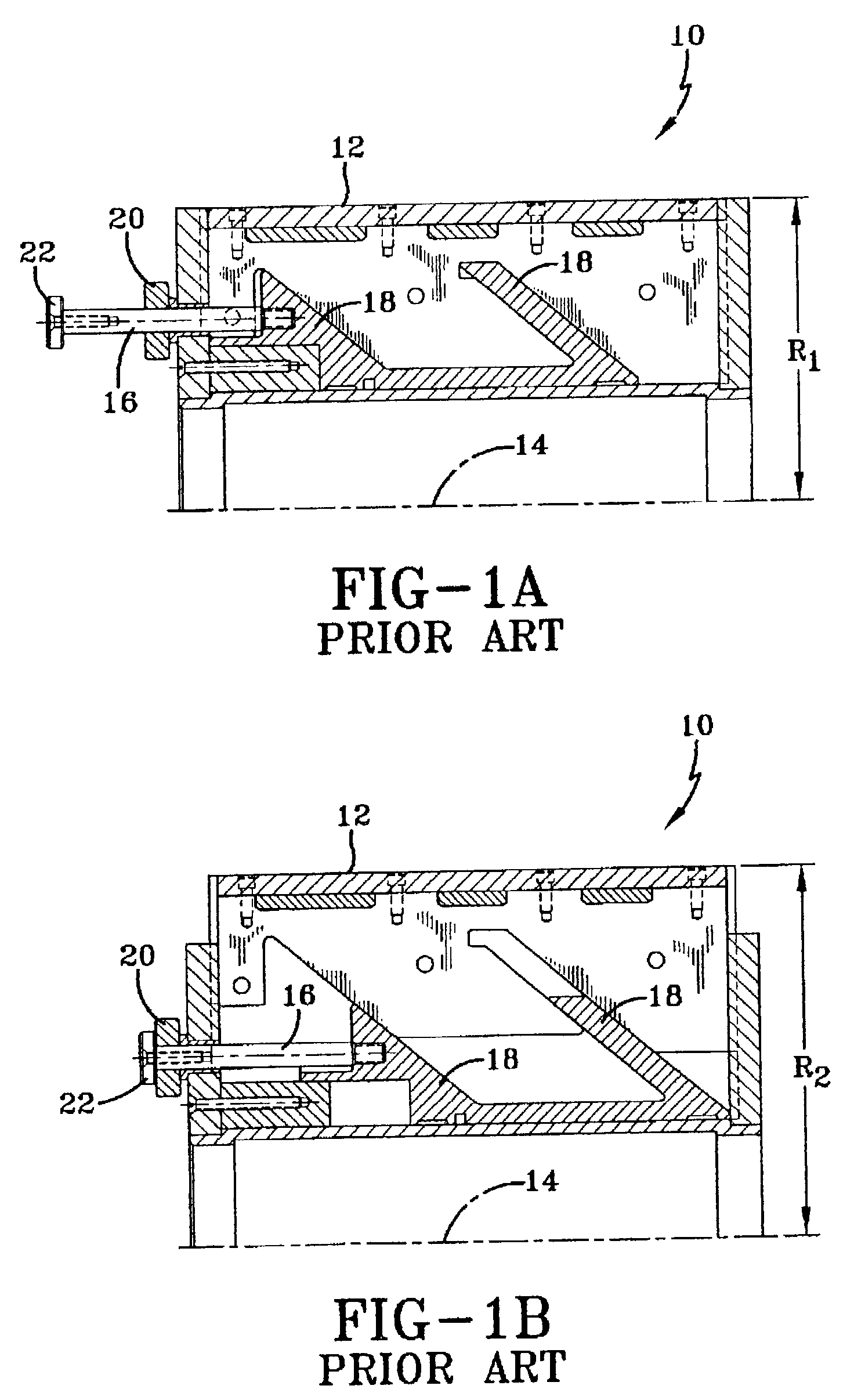 Universal spacer for tire building drum