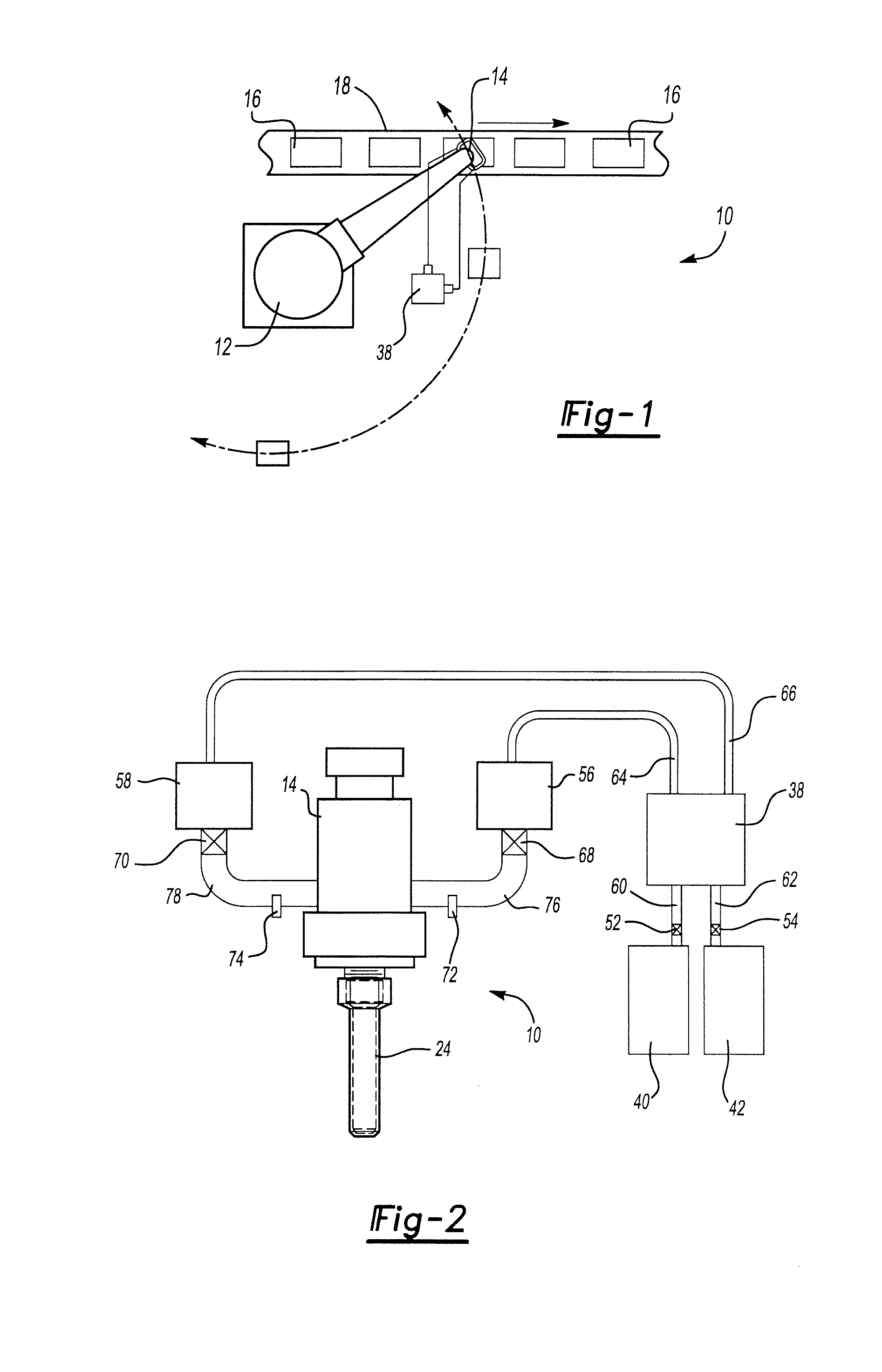 System for dispensing reactant mixtures