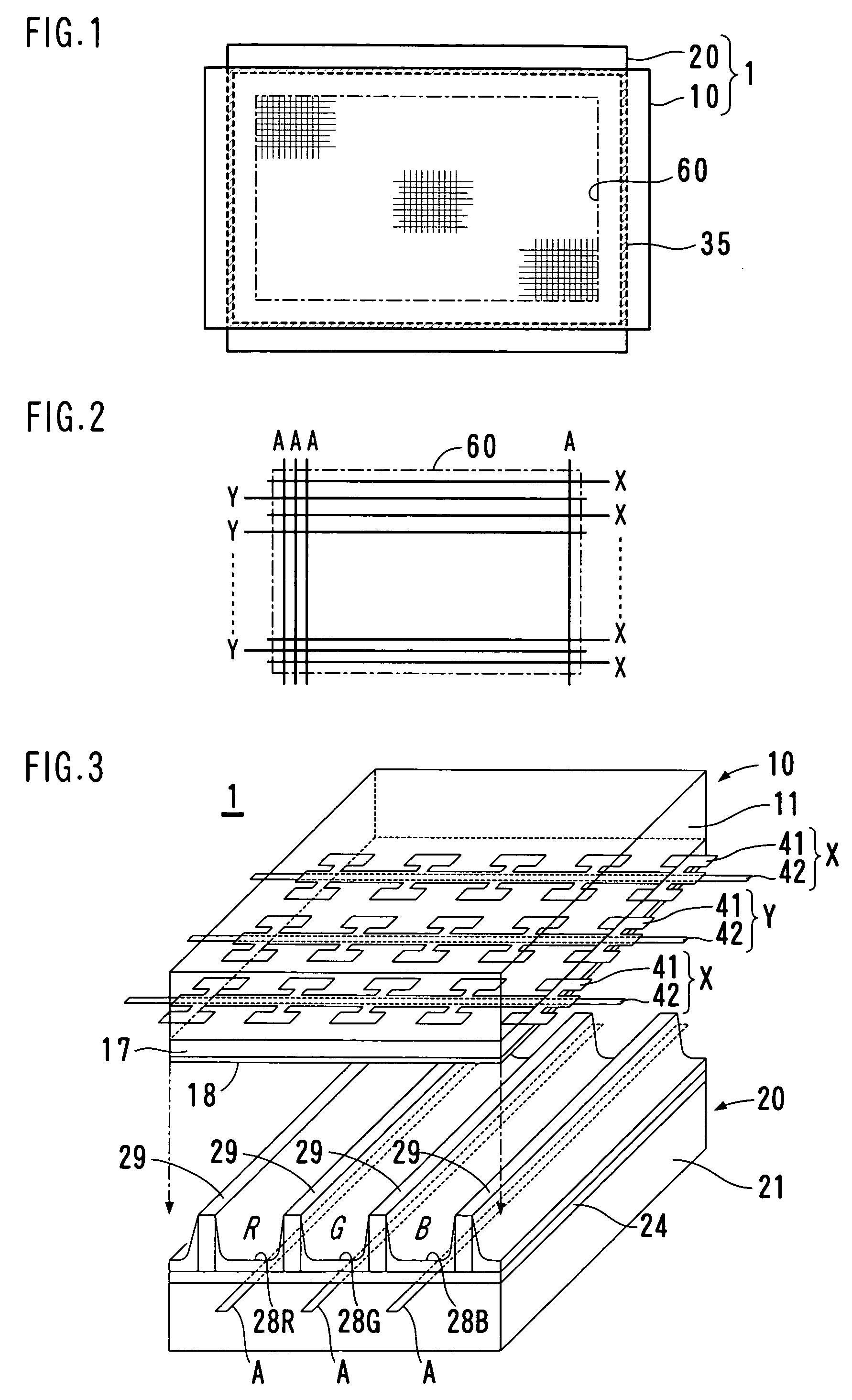 Method of manufacturing flat panel displays