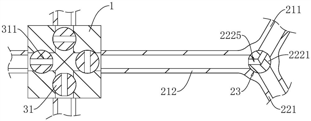 Drainage waste heat utilization system of power station boiler