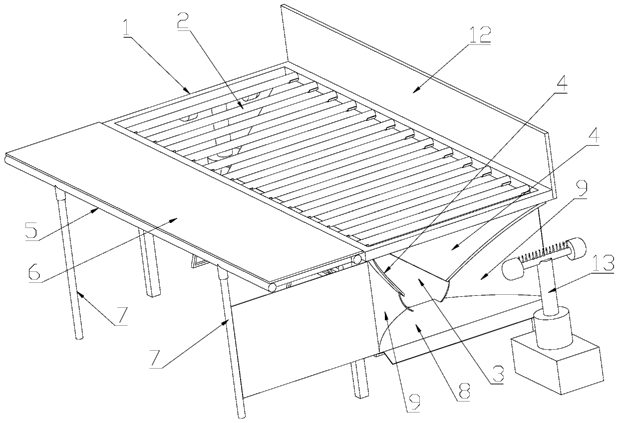 Multifunctional fish removing bracket and fish removing equipment