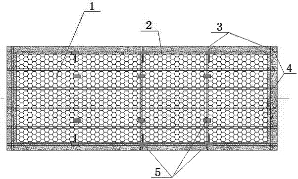 Composite floating body material structure