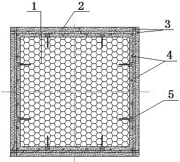 Composite floating body material structure