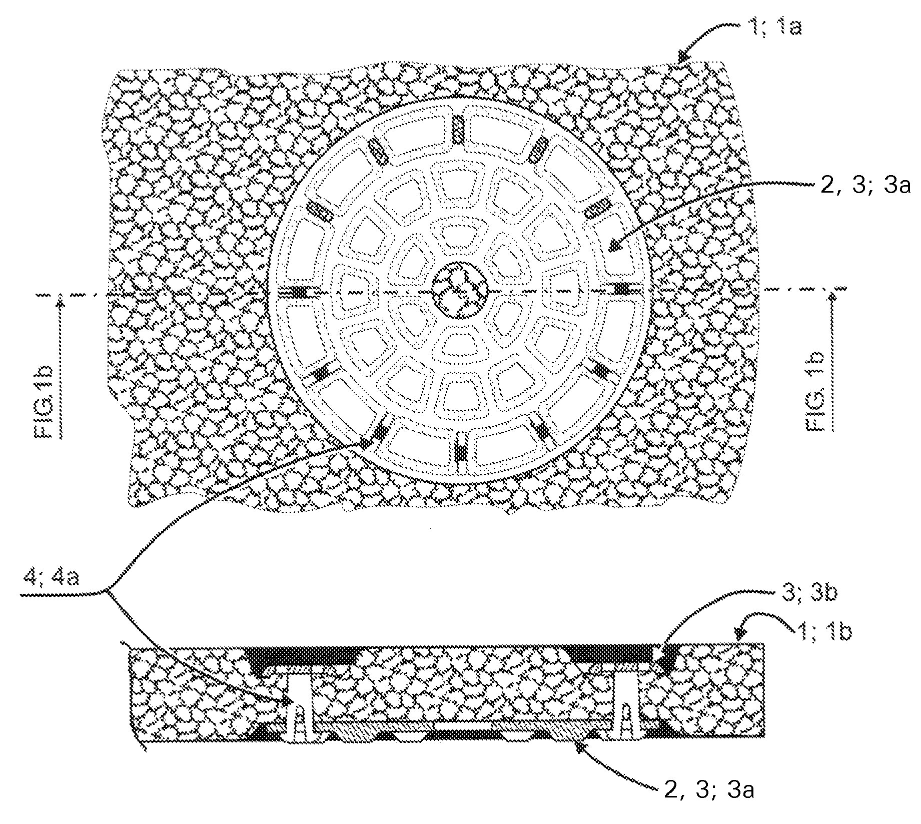 Arrangement for floor grinding