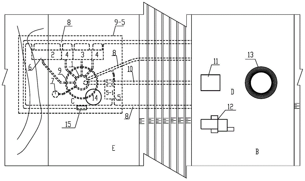 Terrace-buried underground nuclear power plant