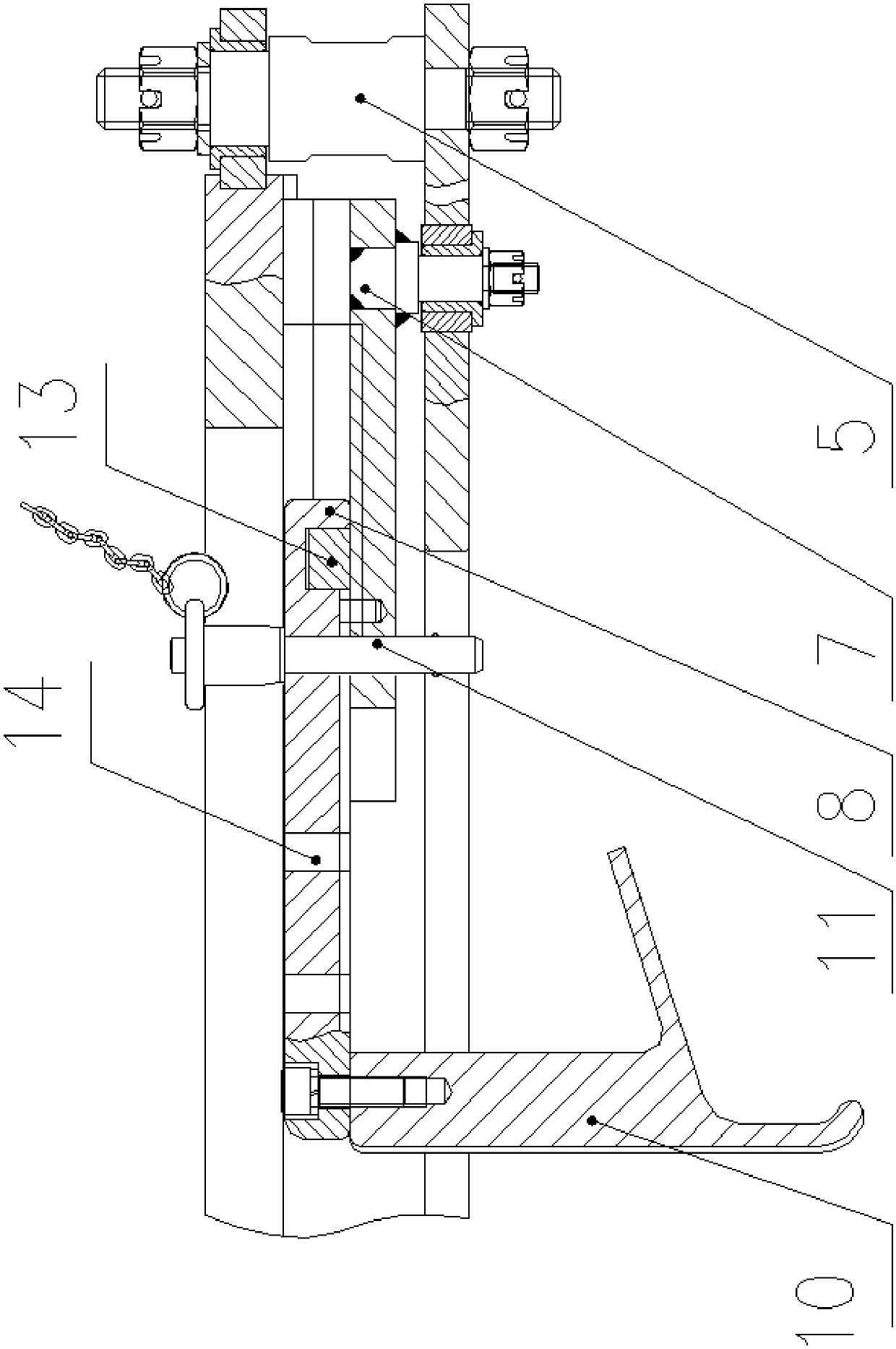 Mechanical claw disc for tire