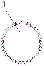 Novel conveying roller used for silicon wafer chained texturing