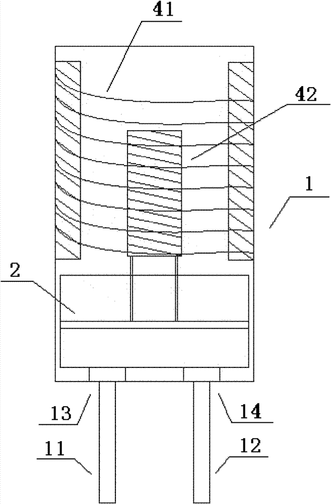 Self-sucking type magnetic drive pump