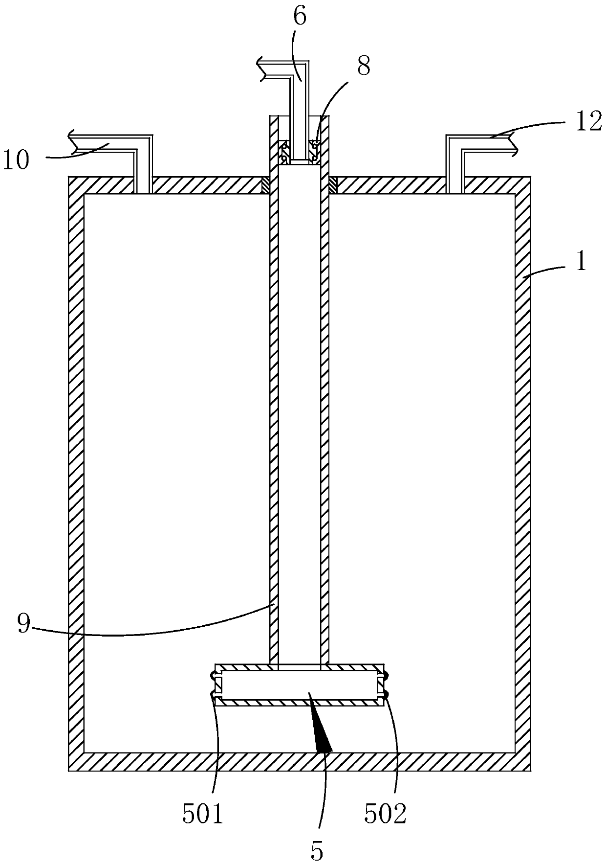 Aluminum sulfate dissolving equipment and aluminum sulfate dissolving method