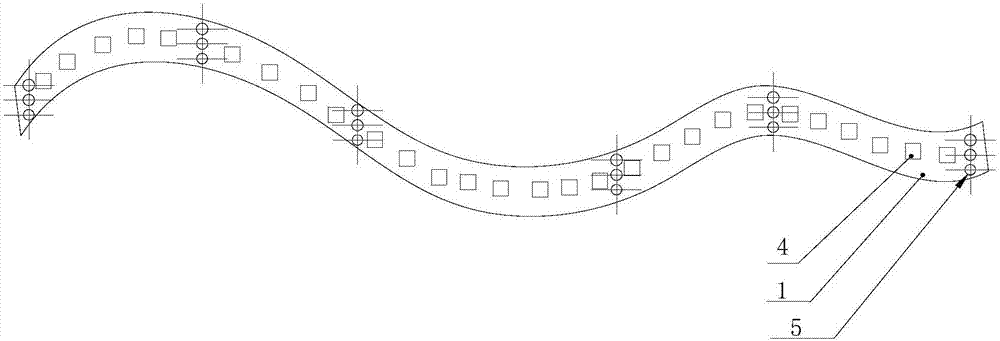 Liquid level detection device circuit board assembly and installation method thereof