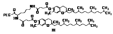 Multifunctional polyethylene glycol-dual vitamin E succinate derivative and application thereof in drug delivery