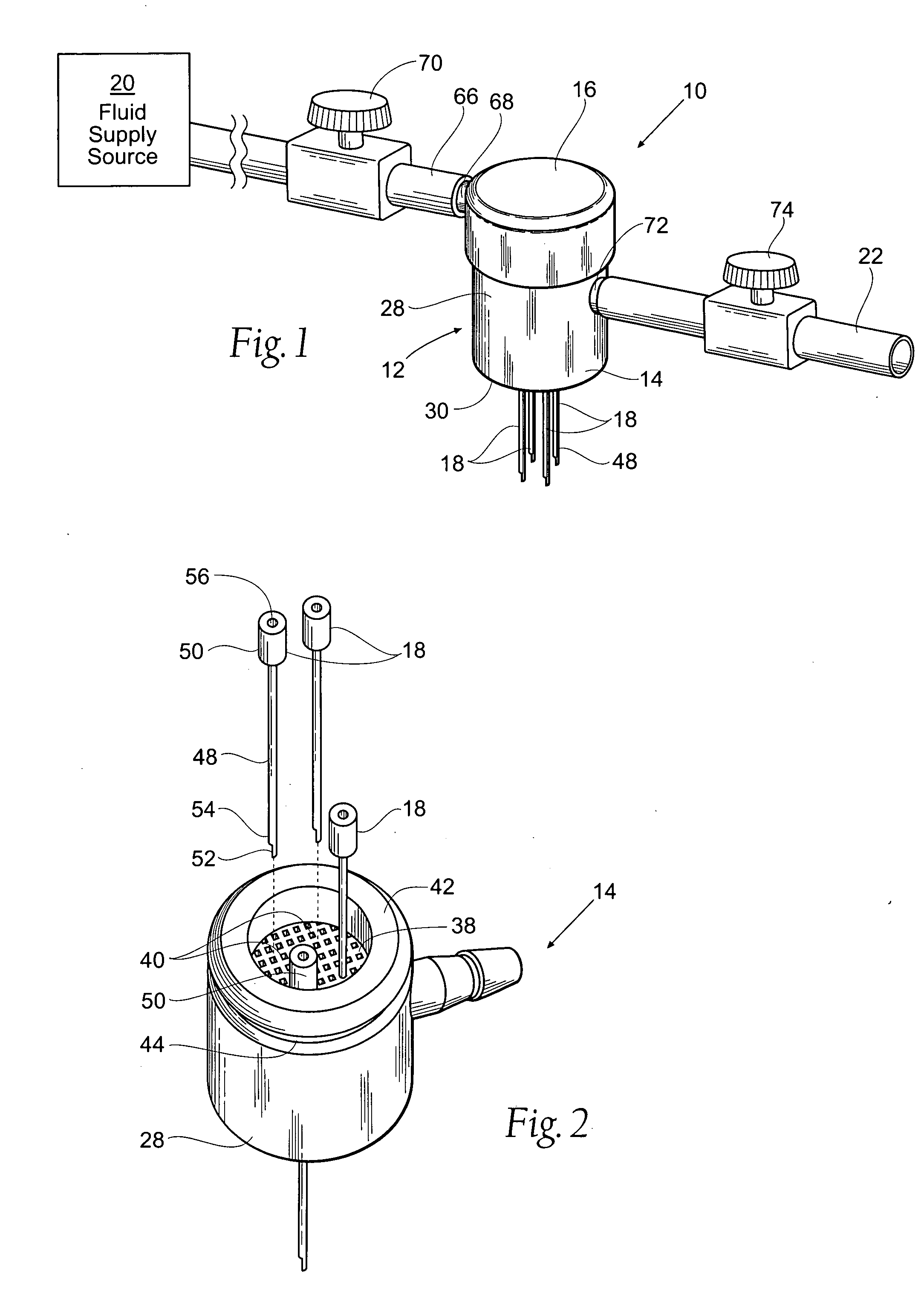 Apparatus and methods for treating tooth root canals