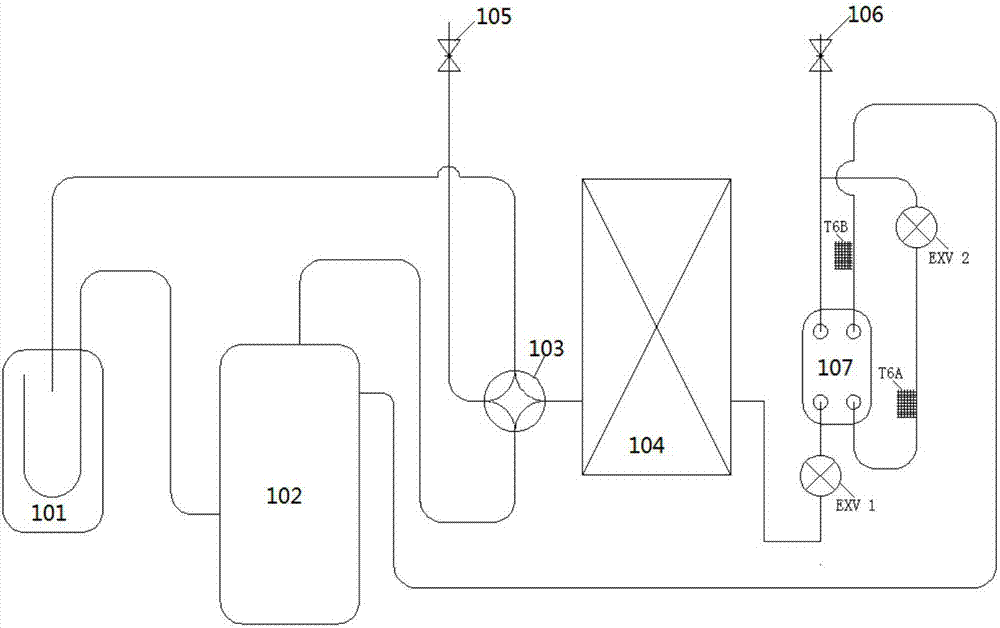 Method and device for controlling expansion valve of enhanced vapor injection system and storage medium