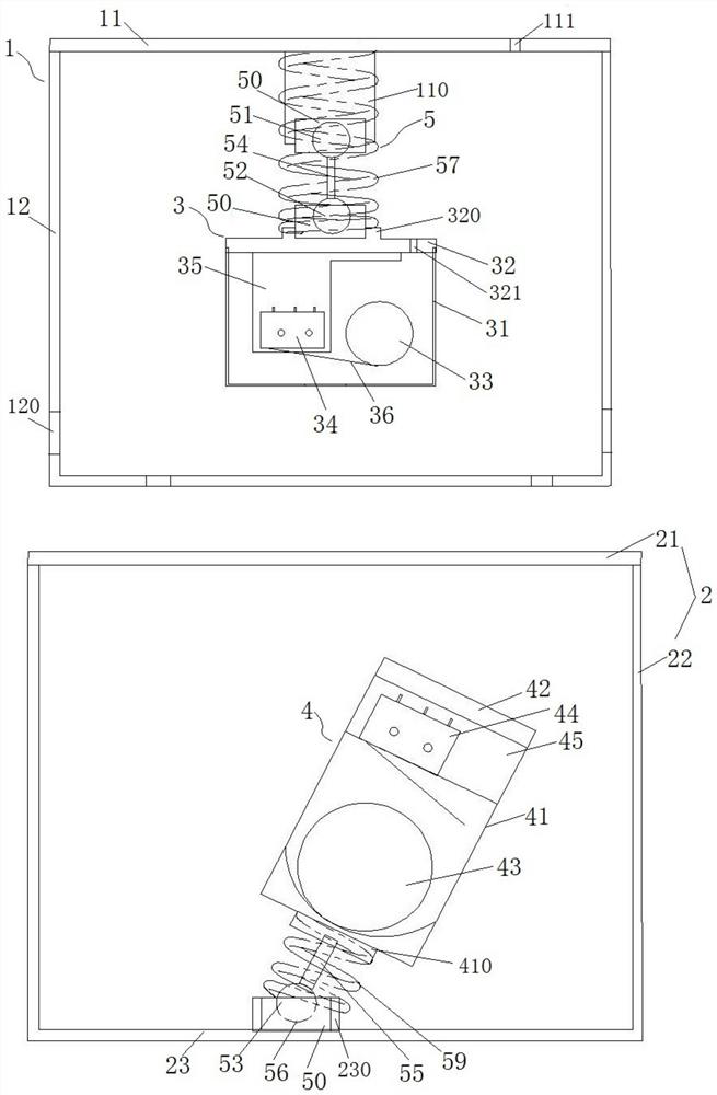 Automatic window opening and unlocking device for vehicles falling into water and rolling over