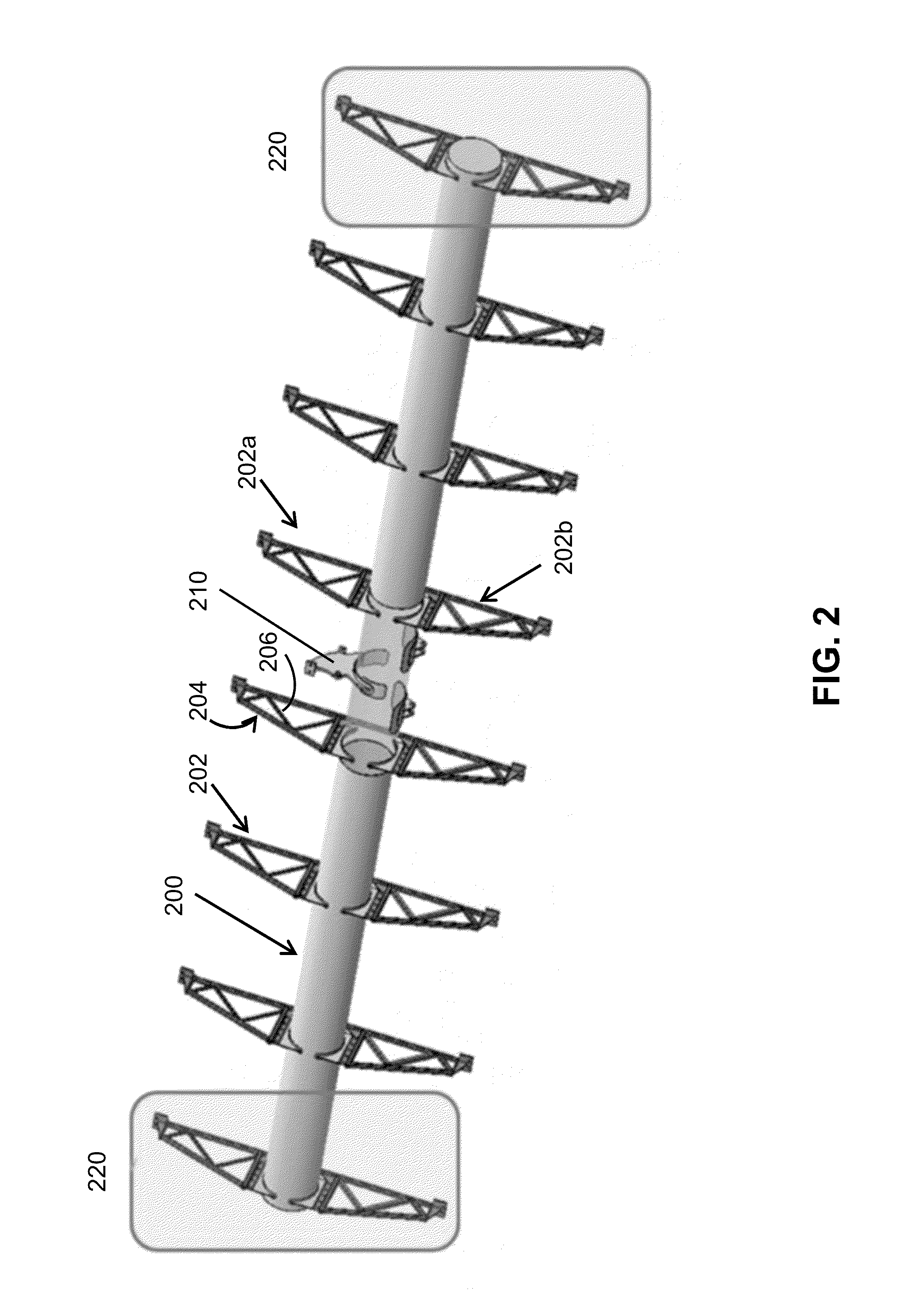 Torque tube with outrigger