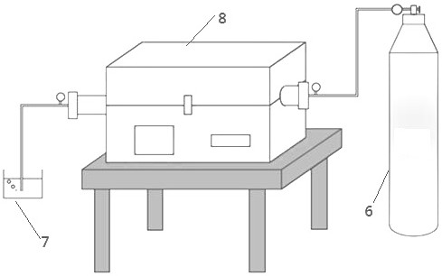 Preparation method of high-strength and high-toughness Mg89Y4Zn2Li5 wrought magnesium alloy for engineering structural member