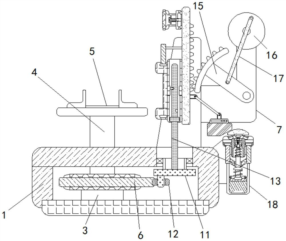 Energy-saving and environment-friendly omnibearing sound box spraying device