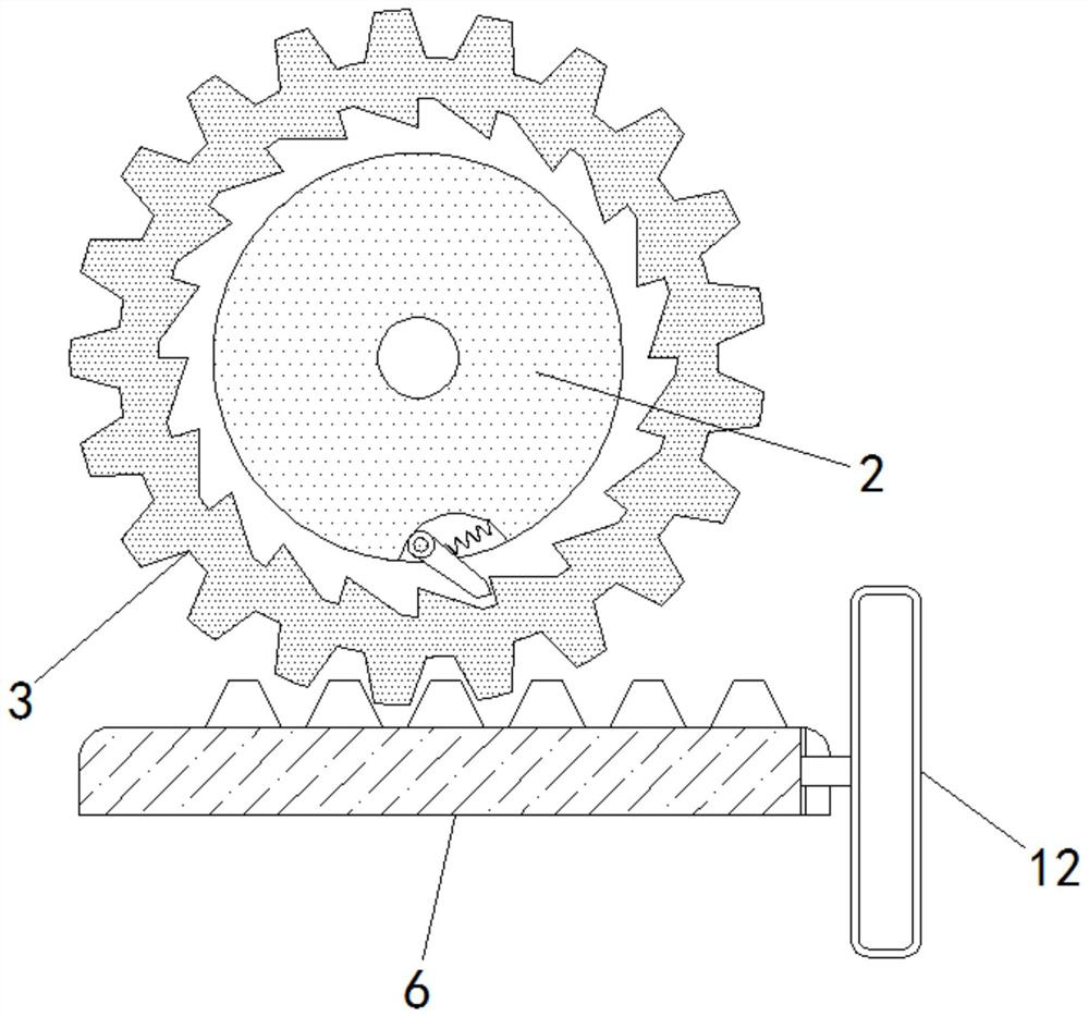 Energy-saving and environment-friendly omnibearing sound box spraying device