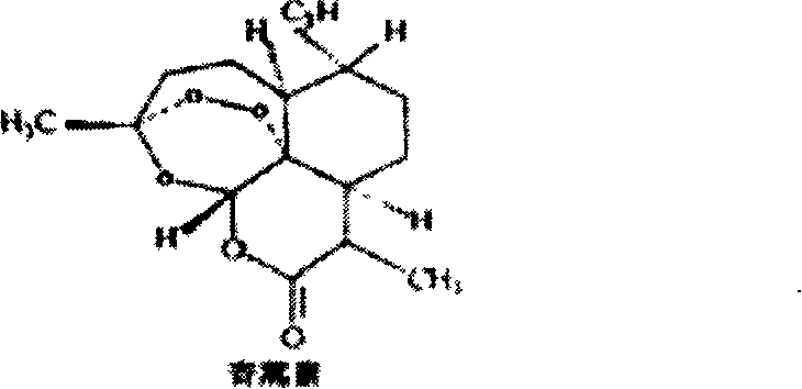 Technical new method for extracting artemisinin from sweet wormwood plants by ultrasonic assistance