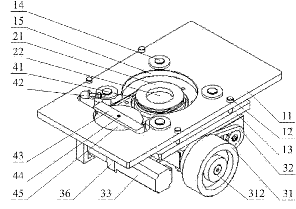 Automatic guiding transport cart and driving steering mechanism thereof