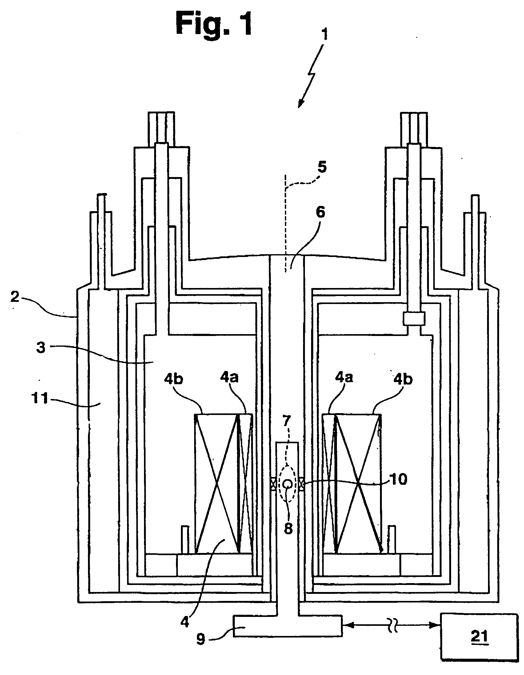 Low drift superconducting high field magnet system