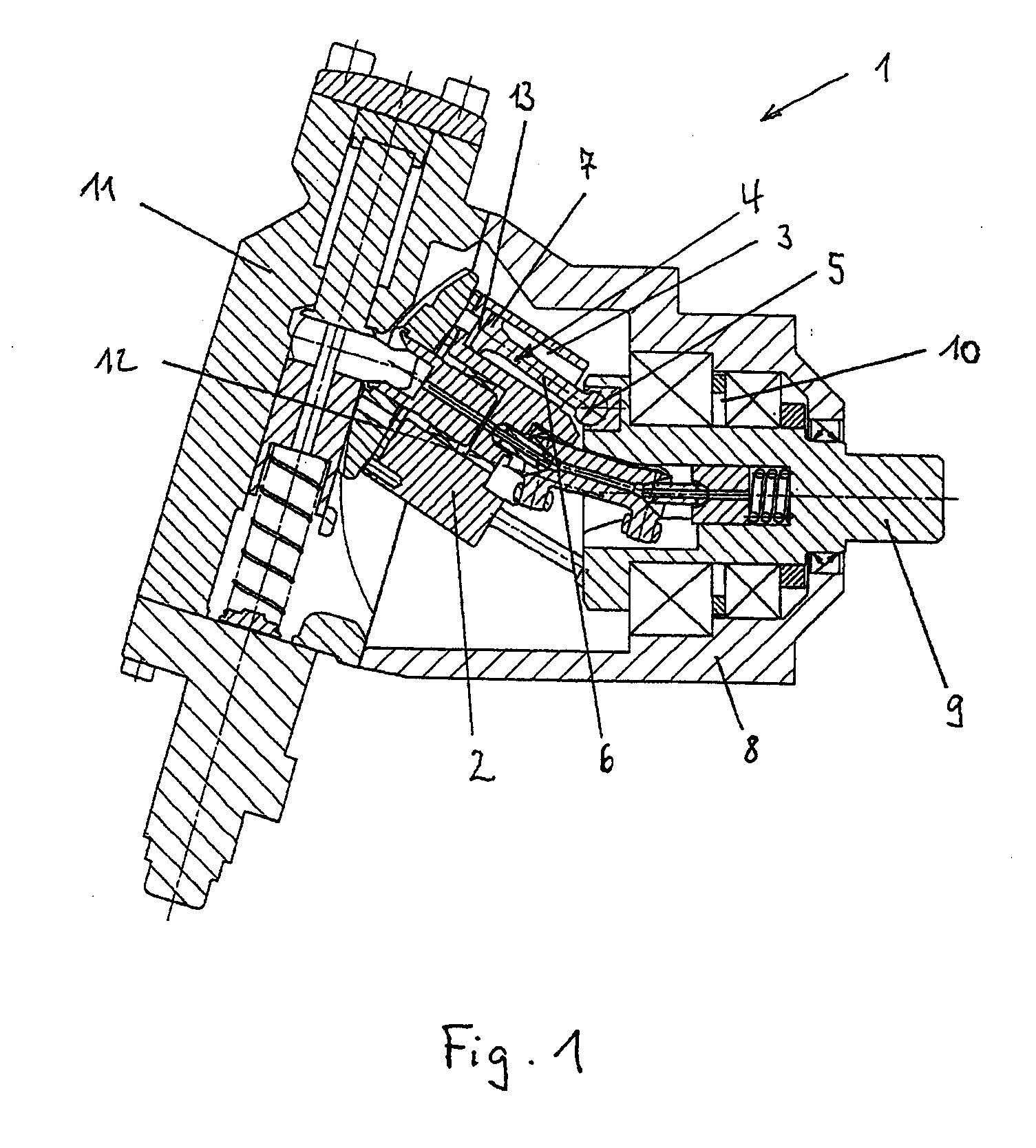 Hydrostatic displacement unit