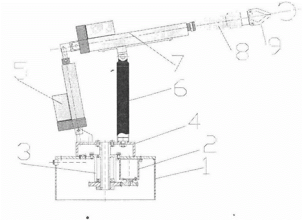 Four-degree-of-freedom stepper motor driving joint-type manipulator