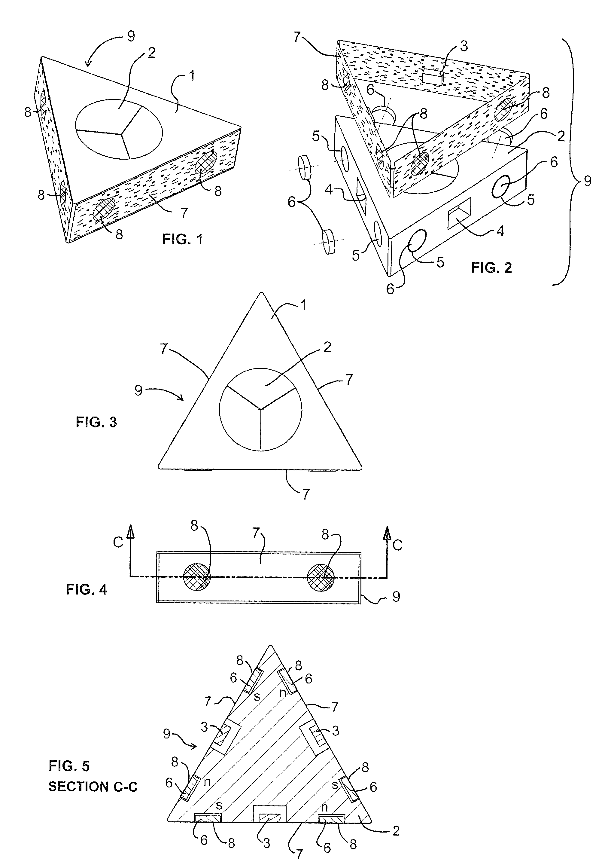 Flexible magnetic interconnects