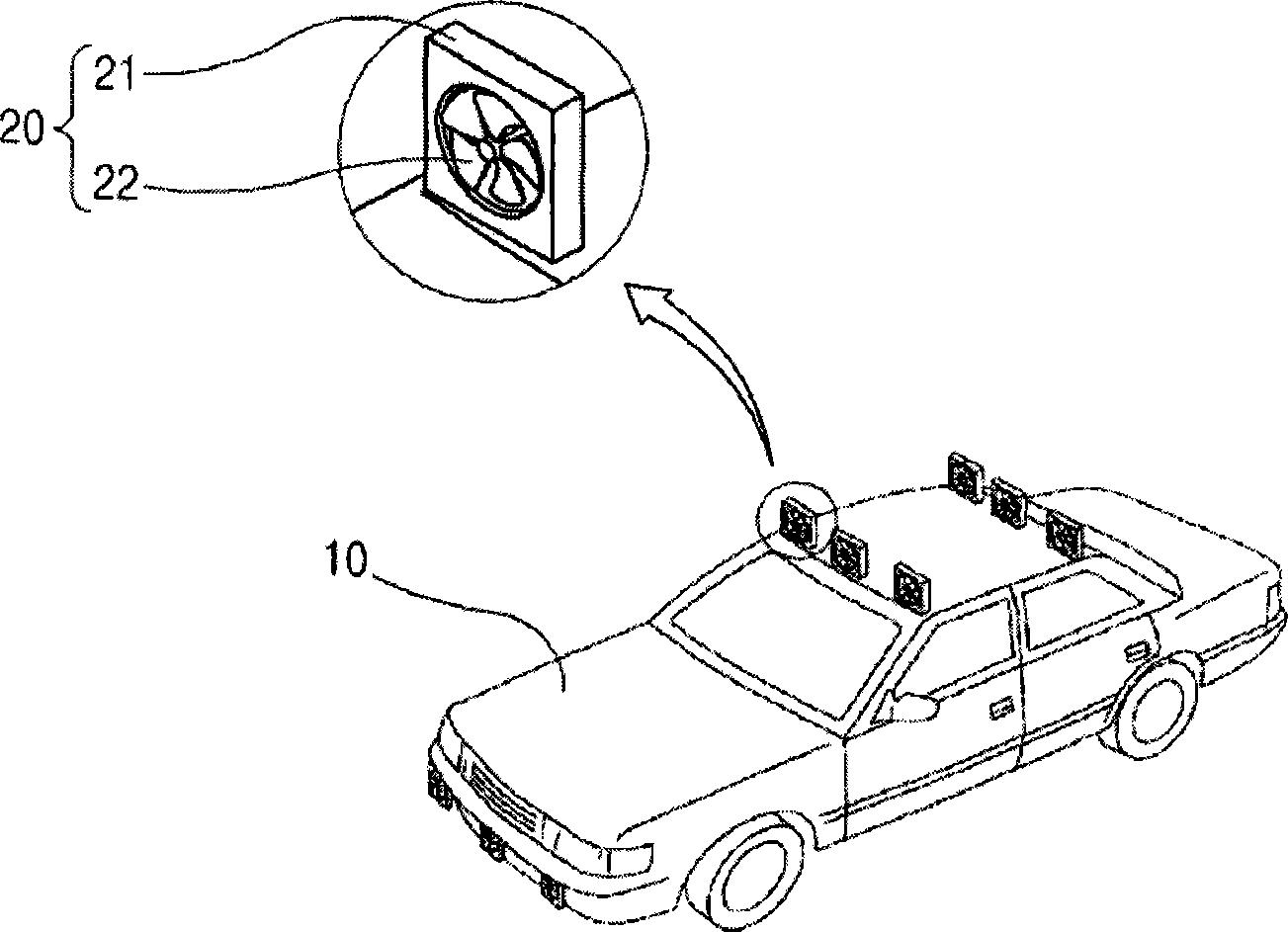 Eco-friendly wind power-based electric vehicle