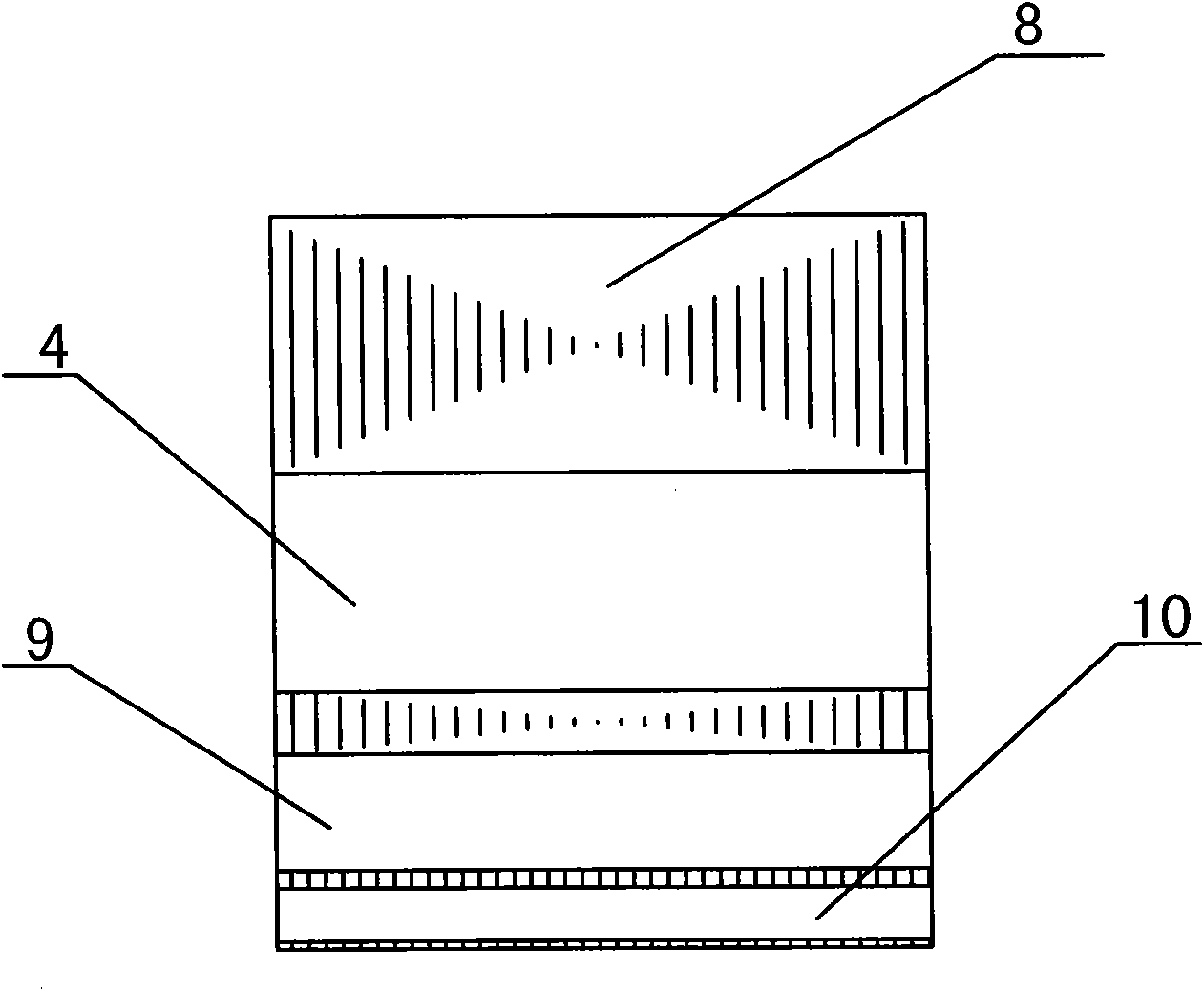 Permanent magnet synchronous motor rotor integration stamped sheet used for oil-field oil pumper