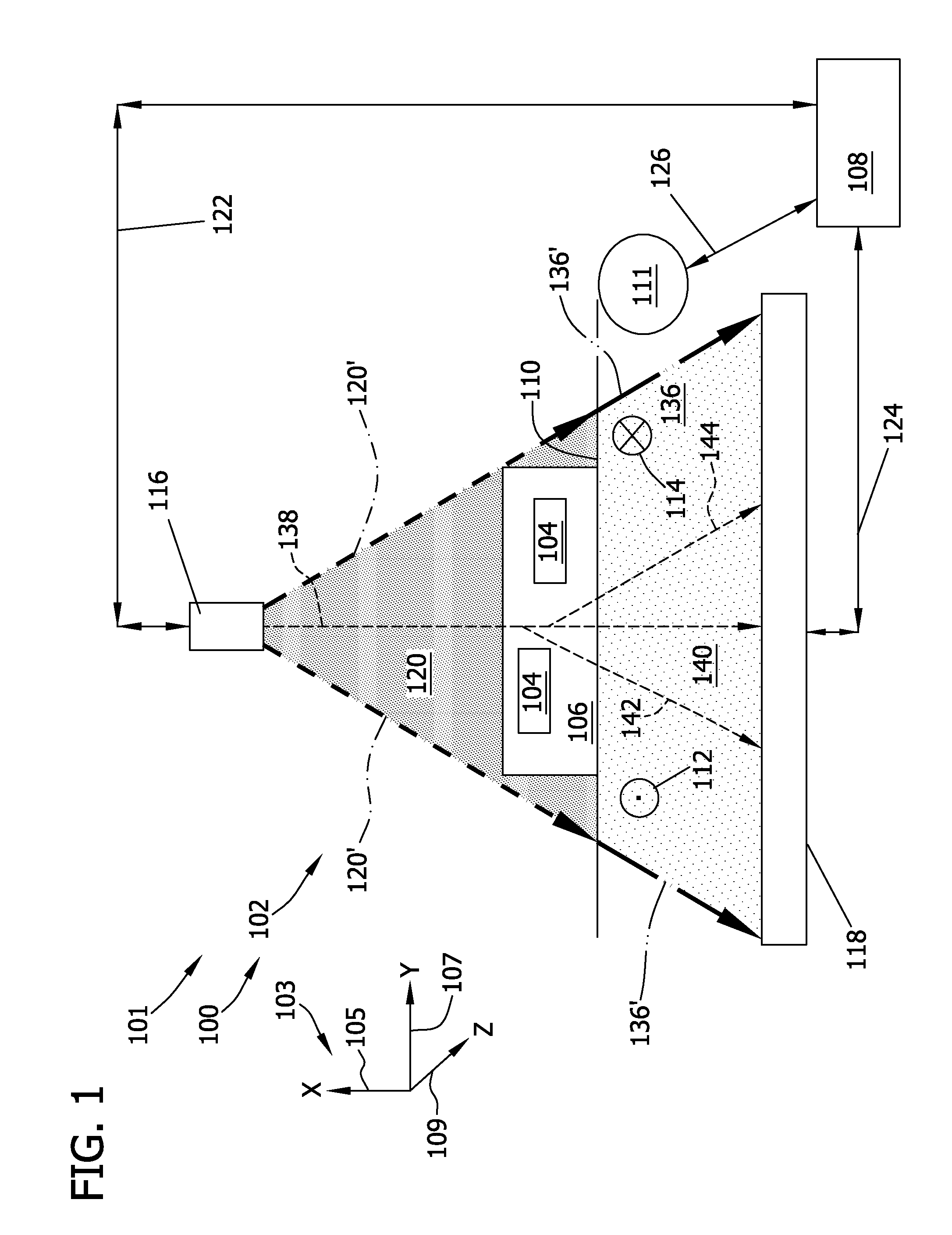 X-ray diffraction device, object imaging system, and method for operating a security system