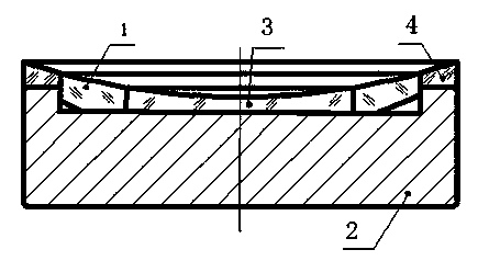 Ultra-precision machining device and method for off-axis thin-wall aspherical optical element