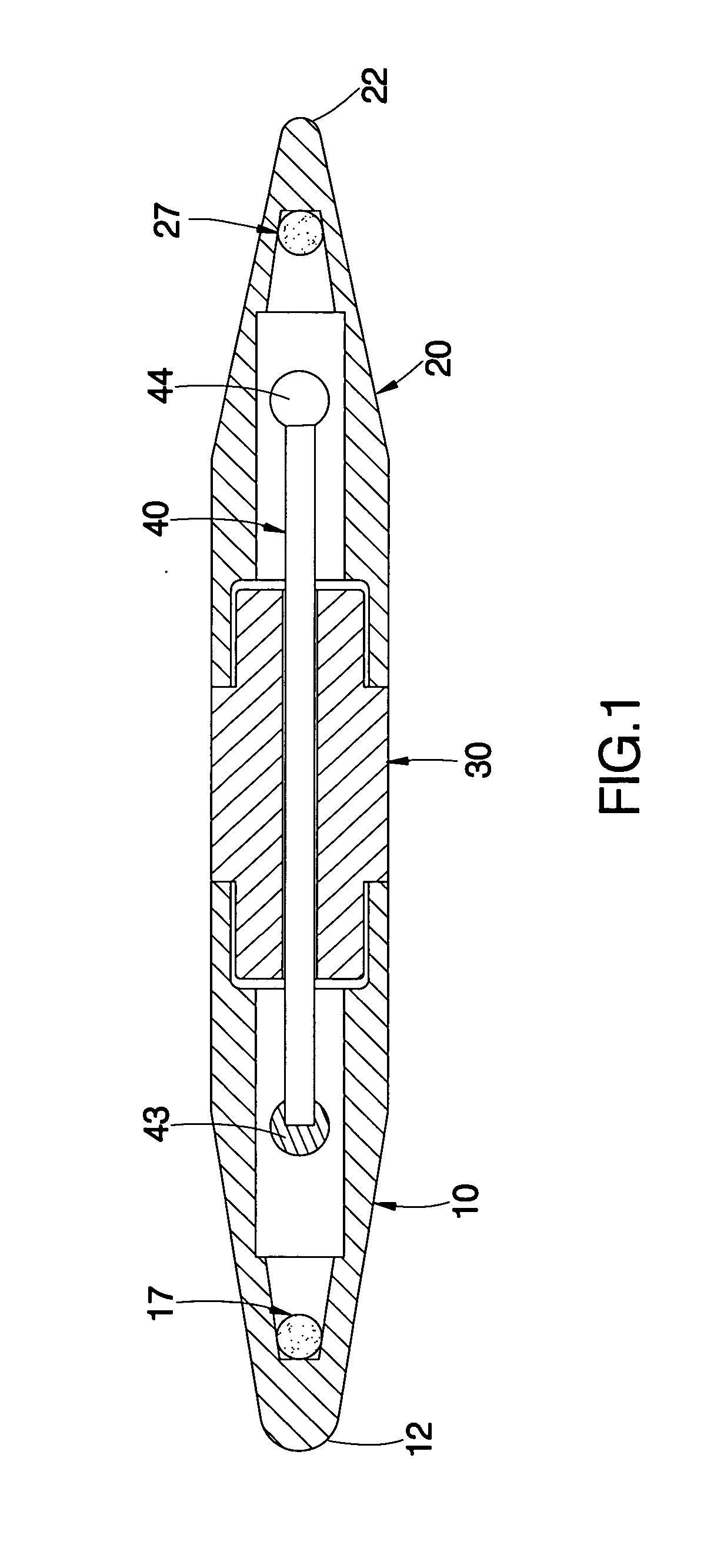 Impact type massager