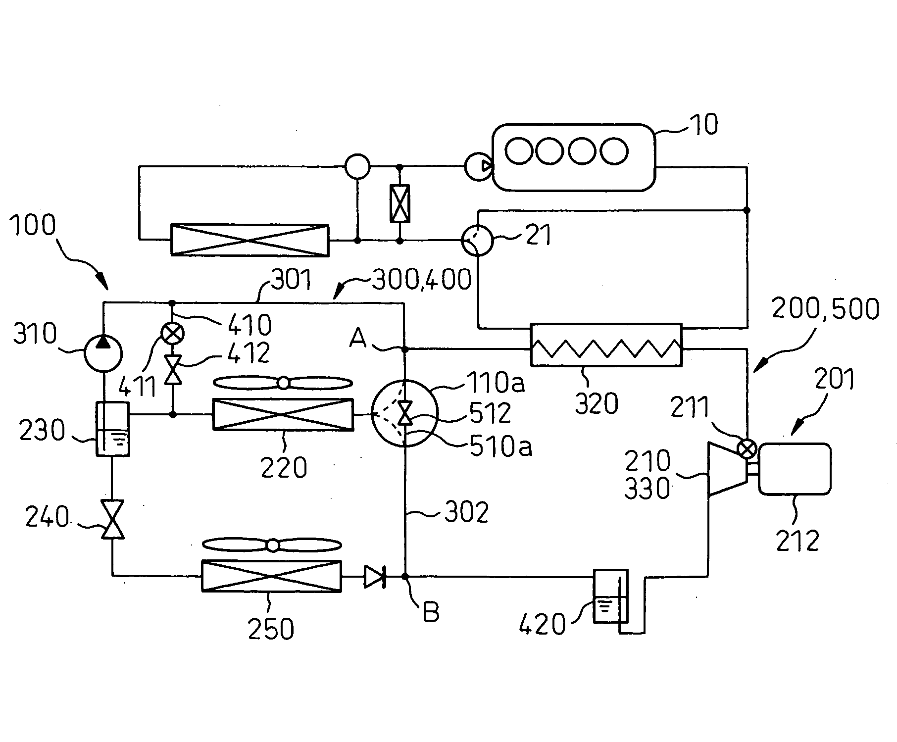 Vapor compression refrigerator