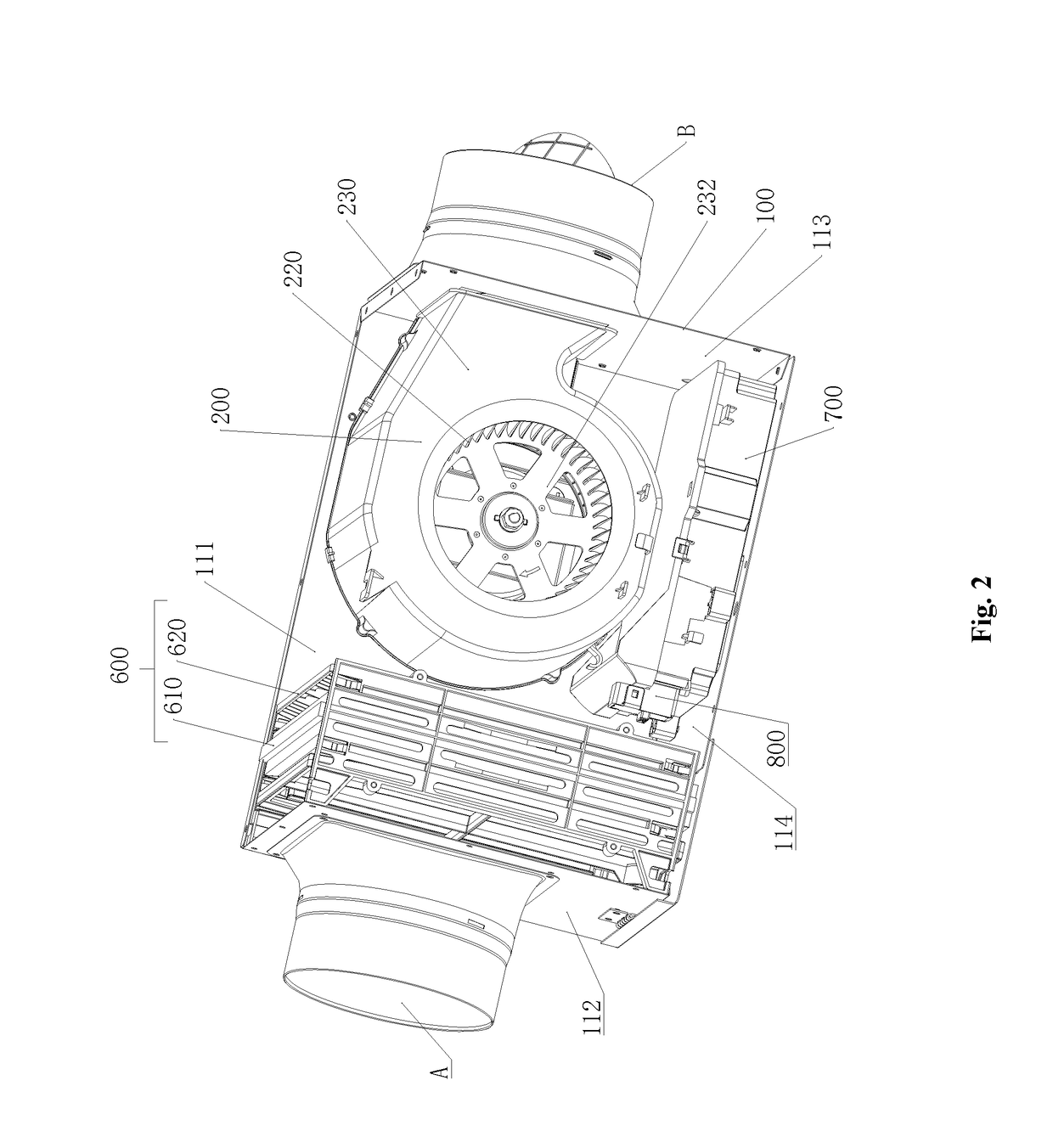 Ventilating device