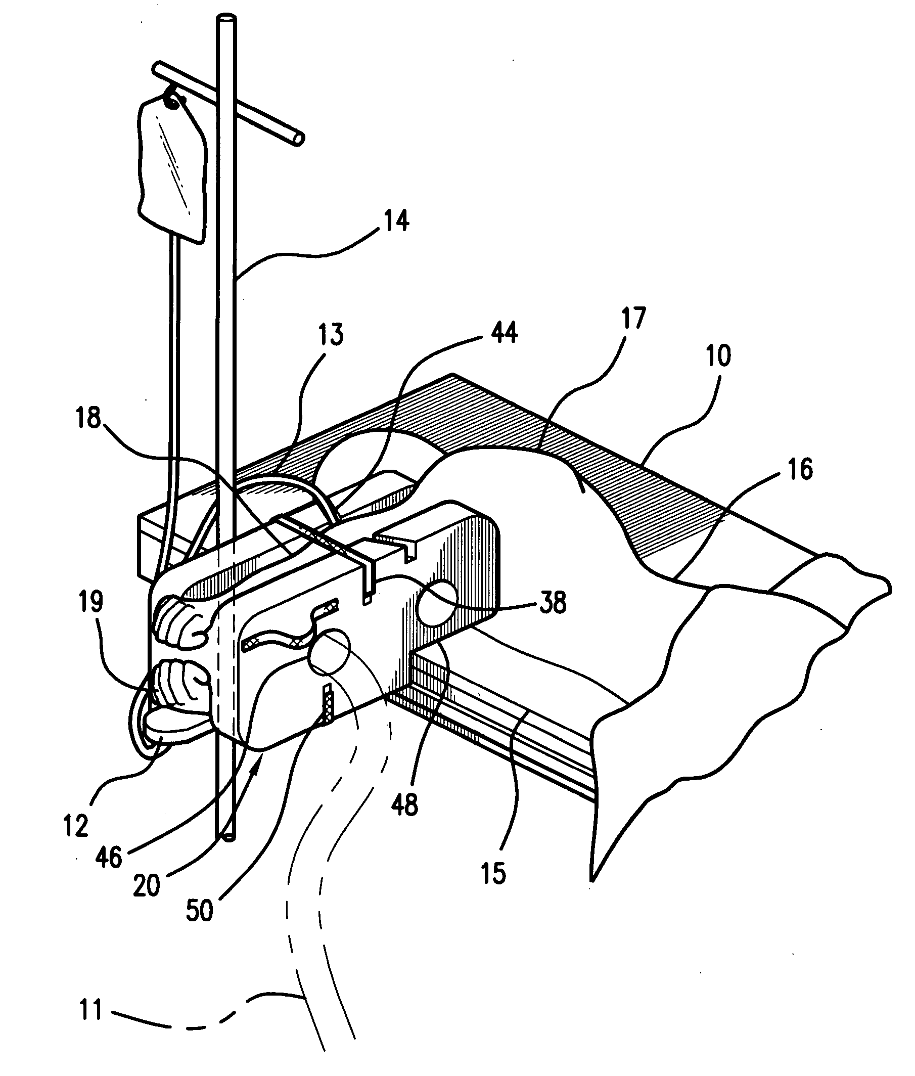 Surgical lateral positioning pillow