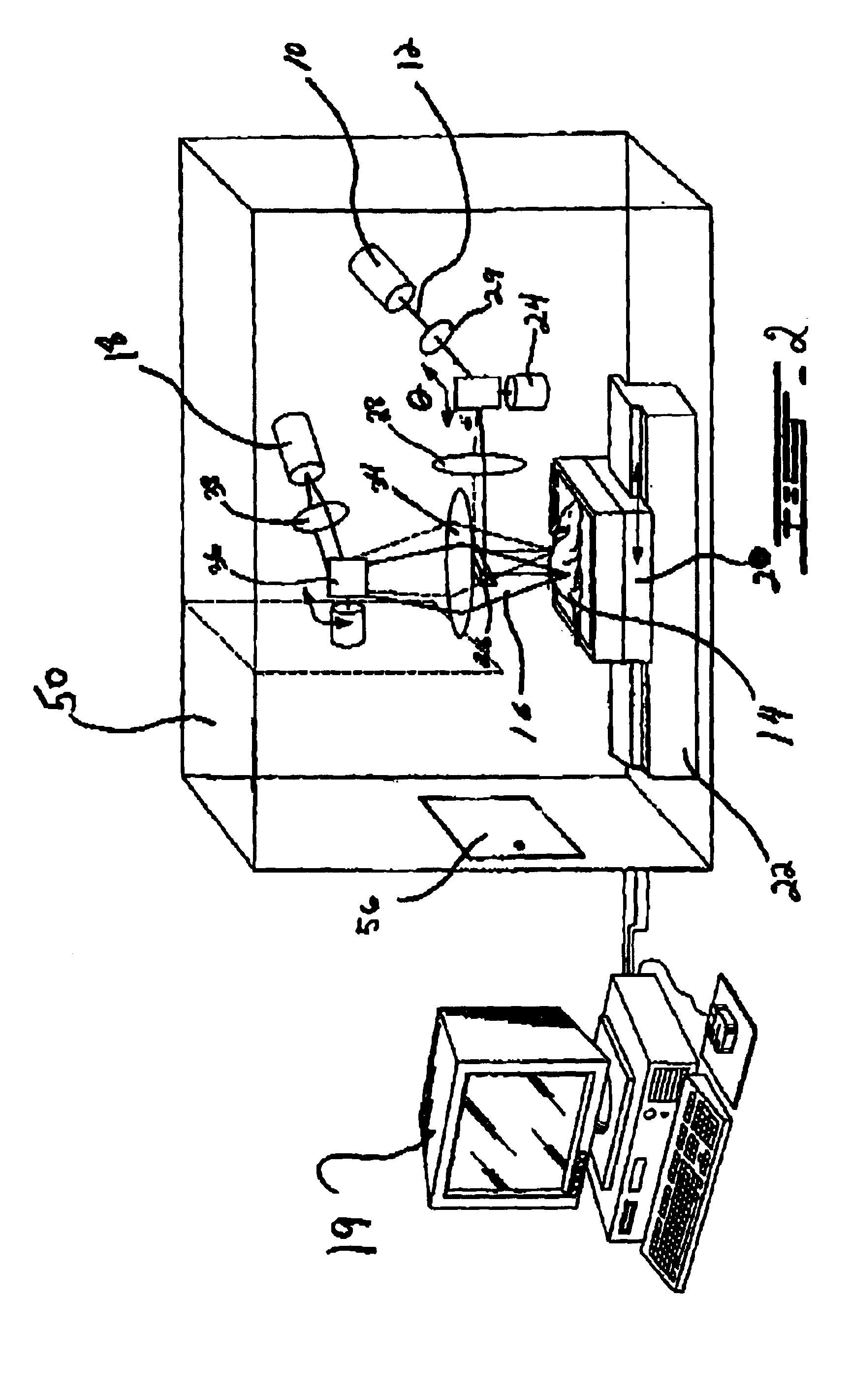 Method and apparatus for time resolved optical imaging of biological tissues as part of animals