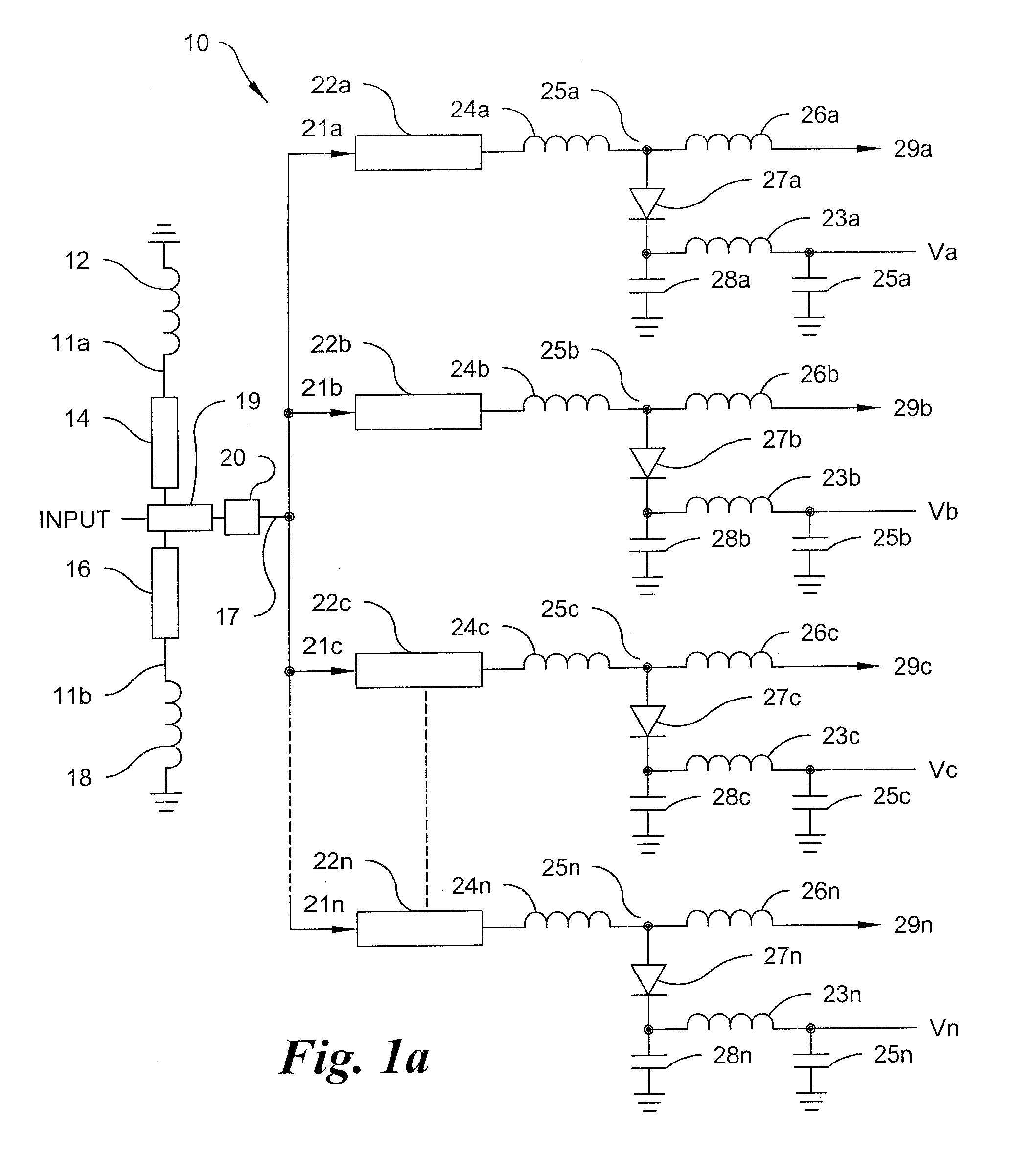 High power uhf single-pole multi-throw switch